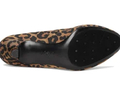 LifeStride Parigi Pump Shoes Brown Leopard Discount