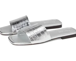 Women Seychelles Paris Croco Leather Slide