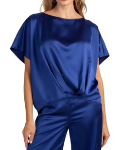 Trina Turk Pastilla Top Majorelle Blue