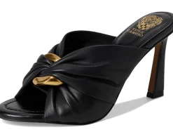 Women Vince Camuto Patie Buckle Gathered High Heel Sandal