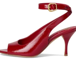 Vince Camuto Pavles Peep Toe High Heel Sandals Flame