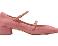 Cole Haan Paxton Maryjane Pump Rouge Suede Best