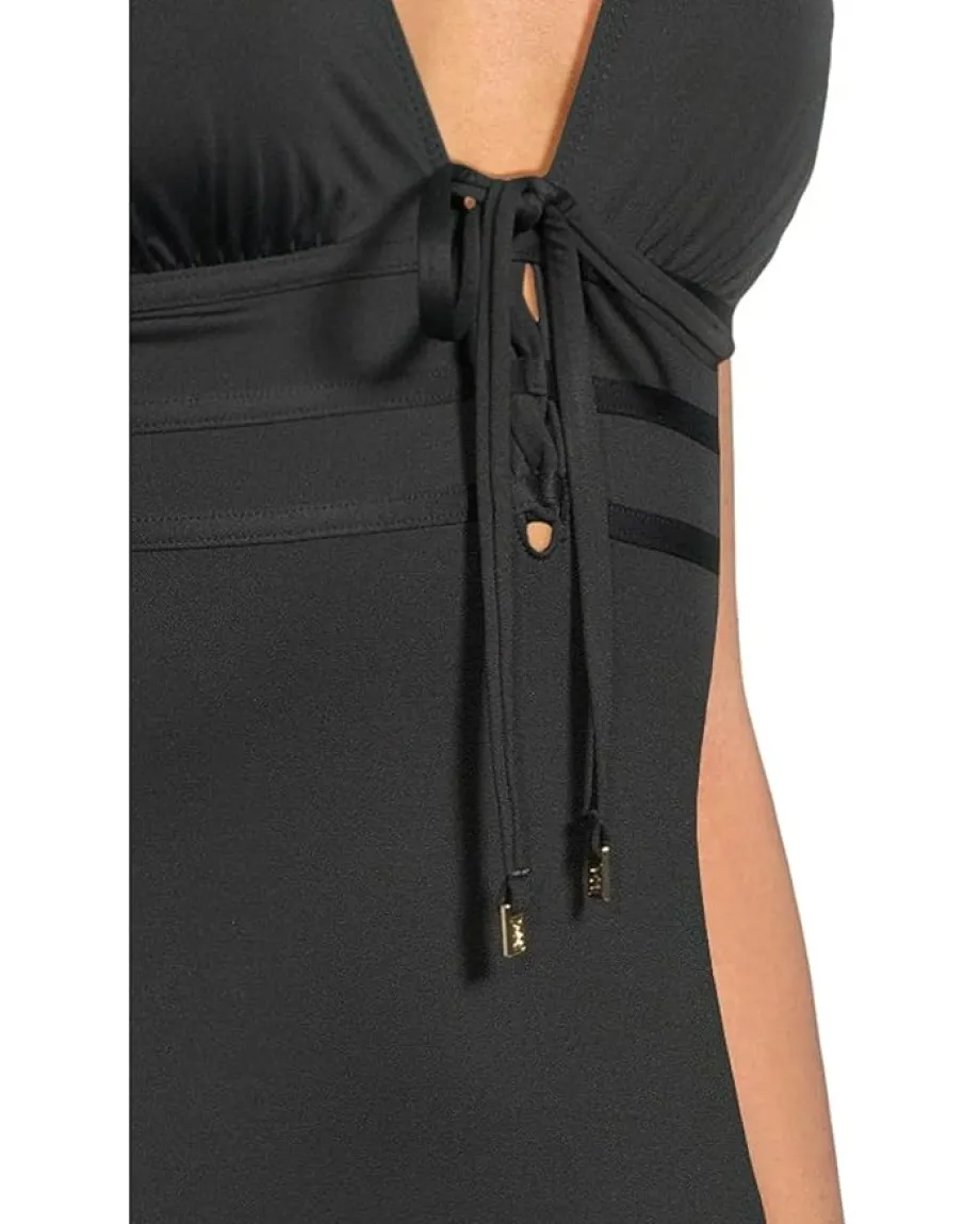 Women Tommy Bahama Pearl Tie Front One-Piece