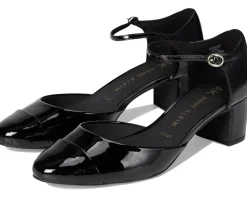 Anne Klein Pearle Black Patent New