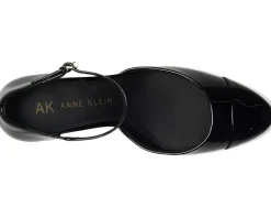 Anne Klein Pearle Black Patent New