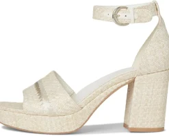 Naturalizer Pearlyn4 Eggshell Beige Raffia