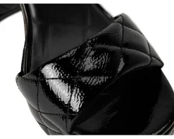 Vince Camuto Pendry Quilted Platform Sandals Black Sale