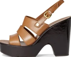 Veronica Beard Peony Honey Tan Leather New