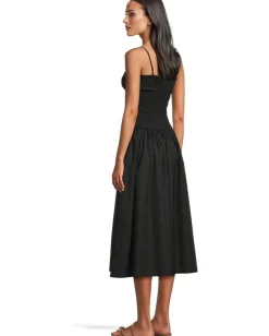 Madewell Peony Dress Jet Black New