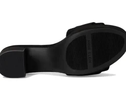 Anne Klein Pepper Black Suede Discount