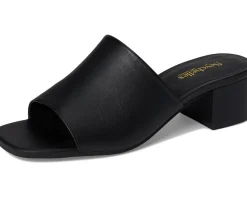 Seychelles Pepper Leather Sandal Slide Black Outlet