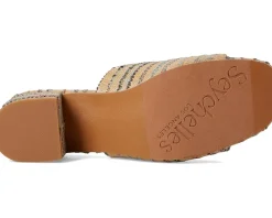 Women Seychelles Pepper Stripe Raffia