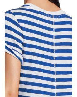 Sanctuary Perfect Tee Remix Cobalt/White Stripe Clearance