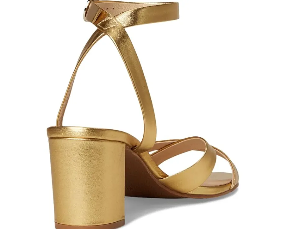 Women Jack Rogers Peri Mid Heel - Metallic Nappa