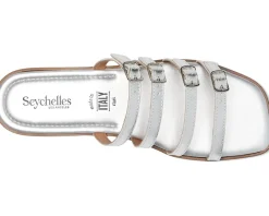 Seychelles Persuasion Metallic Leather Silver Sale
