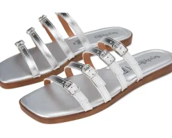 Seychelles Persuasion Metallic Leather Silver Sale