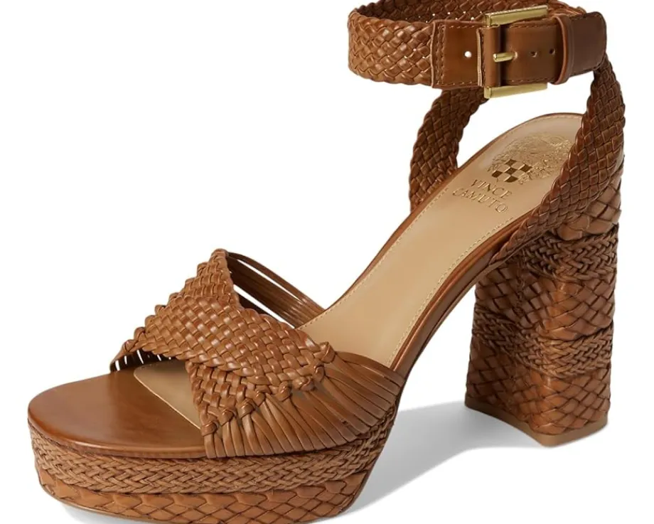 Women Vince Camuto Pessa Woven Platform Sandals