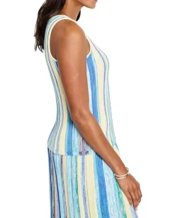 Women NIC+ZOE Petite Coast Crush Knit Tank