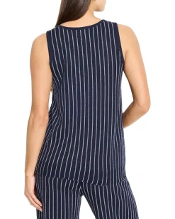 Women NIC+ZOE Petite Destination Stripe Knit Tank