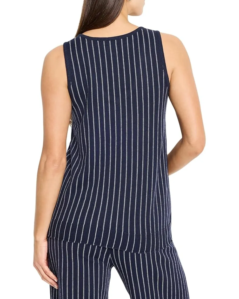 Women NIC+ZOE Petite Destination Stripe Knit Tank