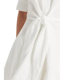 Lauren Ralph Lauren Petite Linen Shirtdress White Best