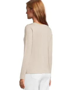 Women NIC+ZOE Petite Long Sleeve Boat Tee