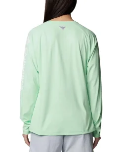 Columbia PFG Tidal Deflector™ Long Sleeve Ocean Mint Outlet