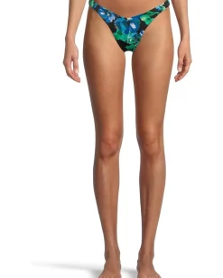 Beach Riot Phoebe Bottom Black Pansy Hot