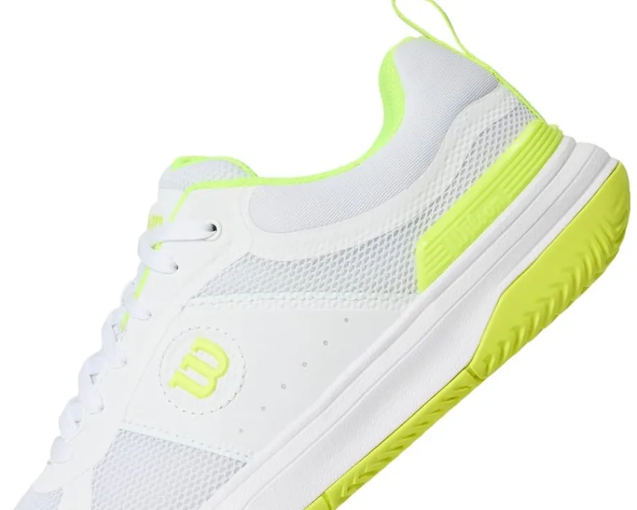 Wilson Pickle Pro White/White/Safety Yellow Best