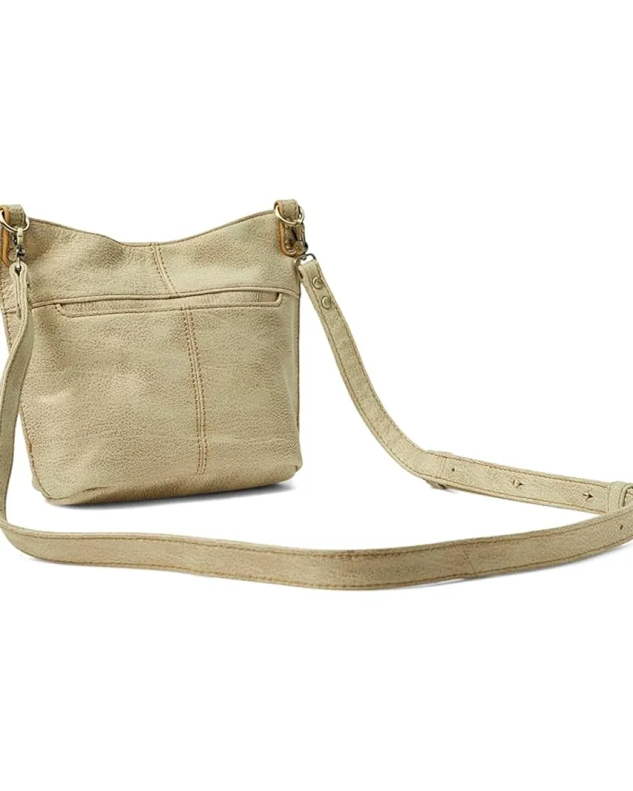 HOBO Pier Small Crossbody Gold Leaf Online