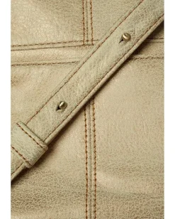 HOBO Pier Small Crossbody Gold Leaf Online