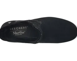 SKECHERS Pier-Lite - Lovely Autumn Martha Stewart- Hands Free Slip-Ins Black/Black Outlet