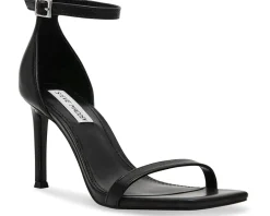 Steve Madden Piked Black Leather Outlet