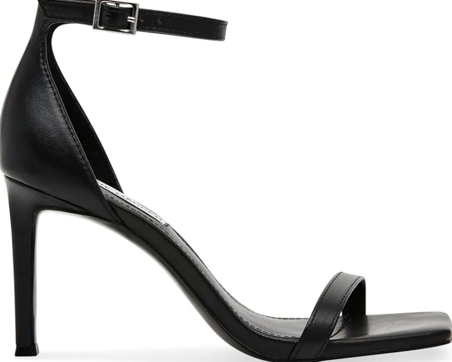 Steve Madden Piked Black Leather Outlet