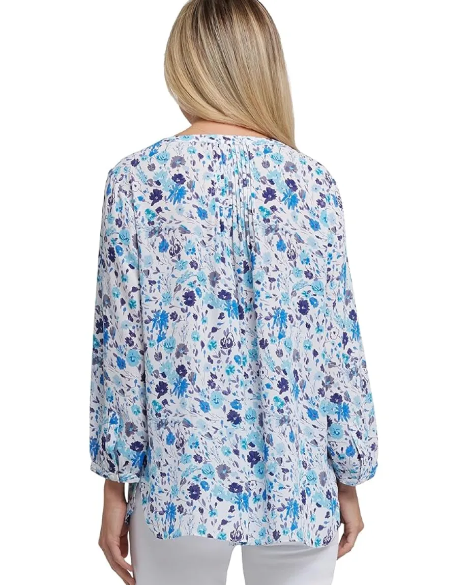 Women NYDJ Pintuck Blouse