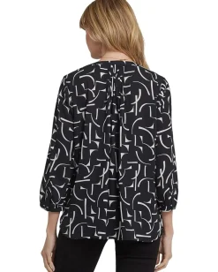 NYDJ Pintuck Blouse Les Mureaux Discount