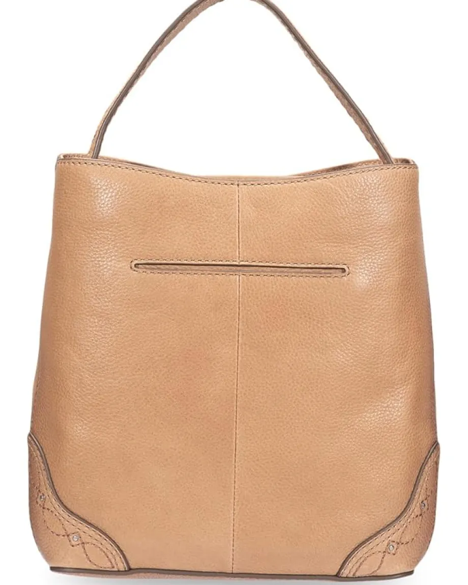 Frye Pipa Woodstock Bucket Beige Outlet