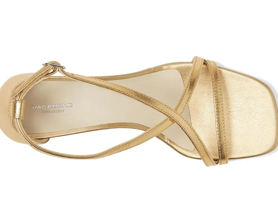 Vagabond Shoemakers Piper Sandals Gold Clearance