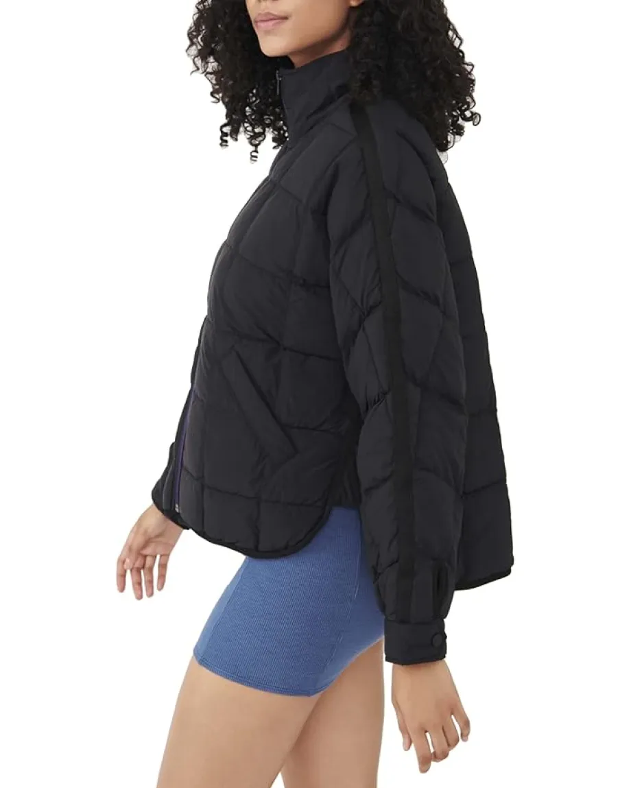 FP Movement Pippa Packable Puffer Jacket Black New
