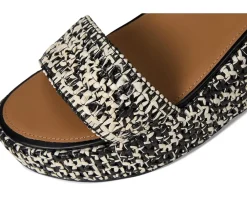 Women FitFlop Platfforms Woven Wedge Ankle-Strap Sandals