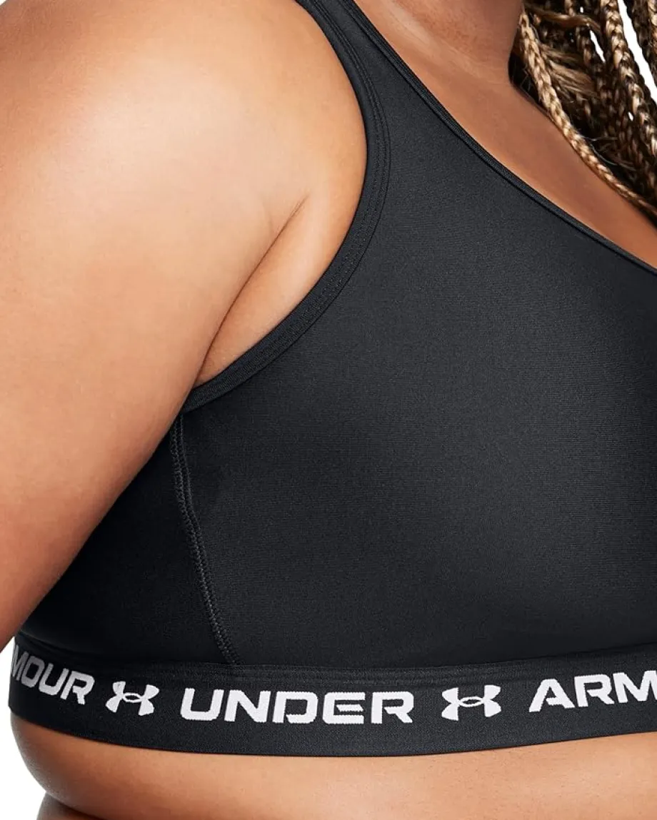 Women Under Armour Plus Size Crossback Mid Impact Bra