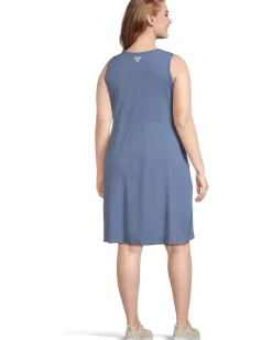 Columbia Plus Size Freezer™ Tank Dress Bluebell Best