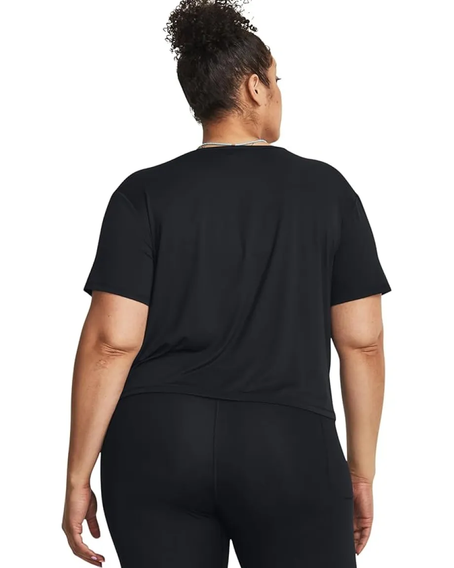 Under Armour Plus Size Motion Short Sleeve T Shirt Black/Jet Gray Hot
