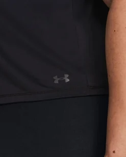 Under Armour Plus Size Motion Short Sleeve T Shirt Black/Jet Gray Hot