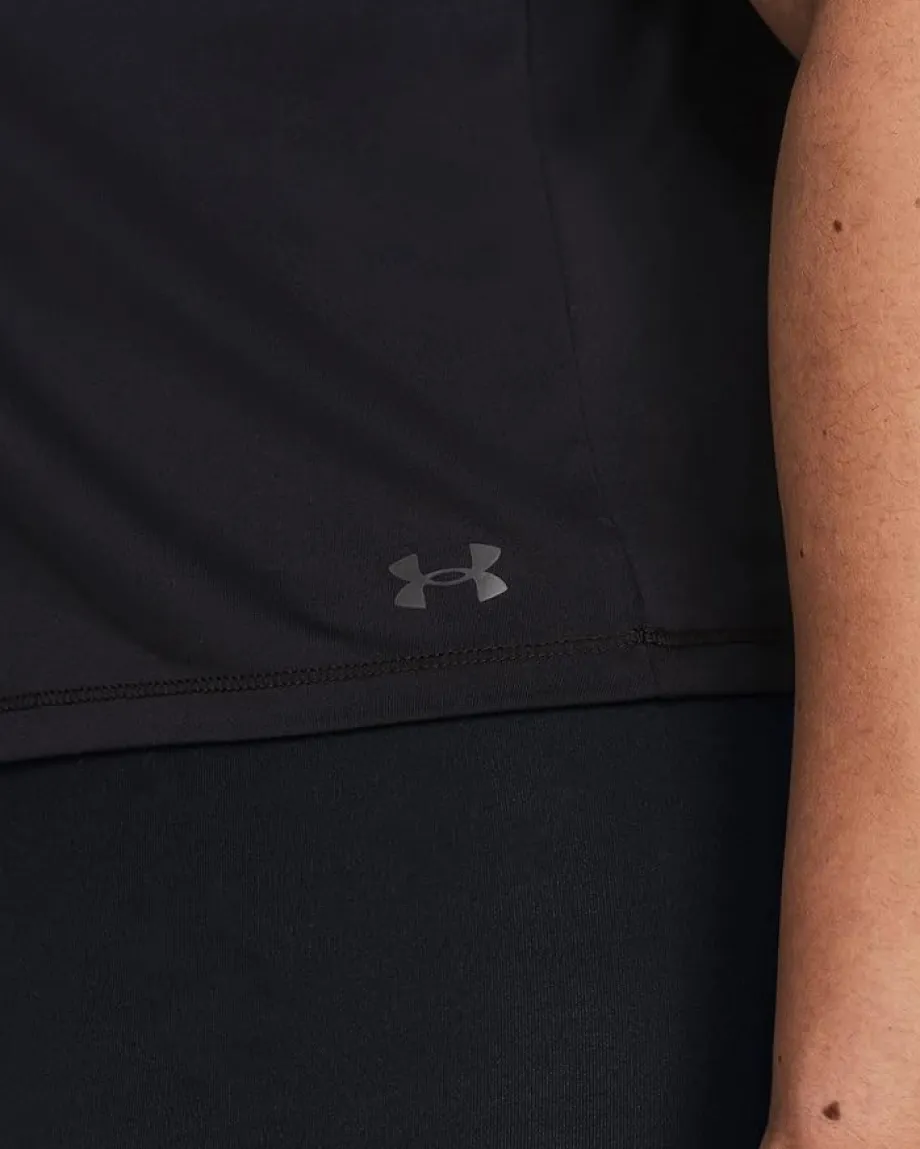 Under Armour Plus Size Motion Short Sleeve T Shirt Black/Jet Gray Hot