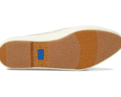 Keds Point Lace Up Cream Glitter Hot