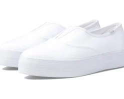 Keds Point Slip On White Canvas Sale