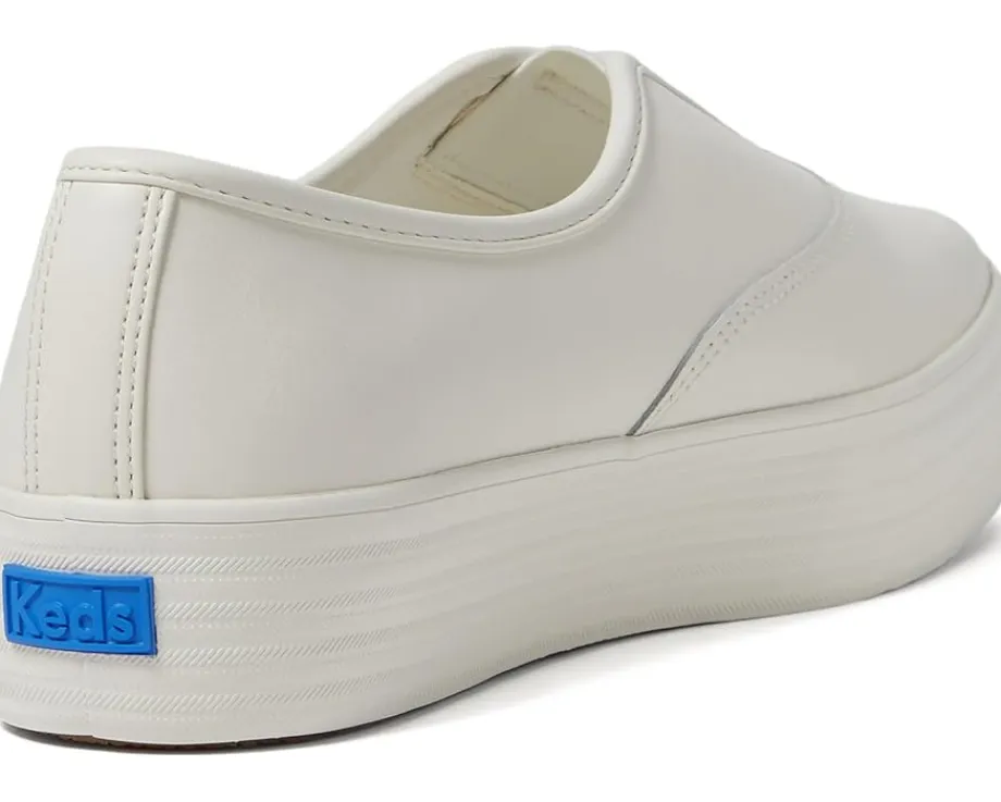 Keds Point Slip On White Leather Sale