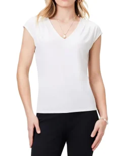 NIC+ZOE Polished Jersey Everyday Layer Classic Cream Best