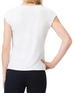 NIC+ZOE Polished Jersey Everyday Layer Classic Cream Best